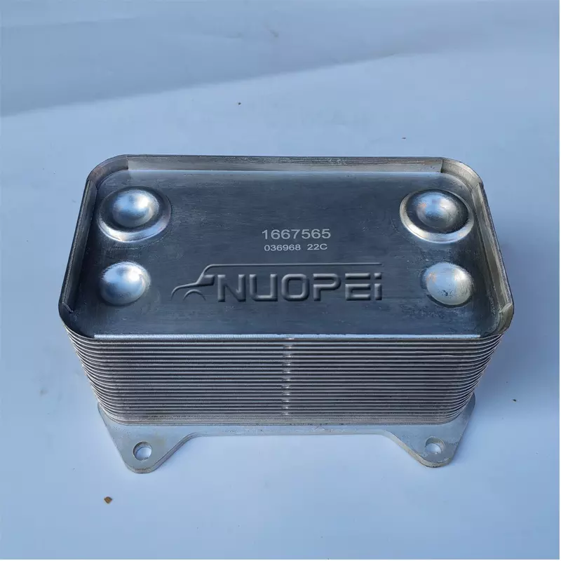 Best DAF Truck Engine Oil Cooler Oem 1387035 1667565 manufacturers and ...